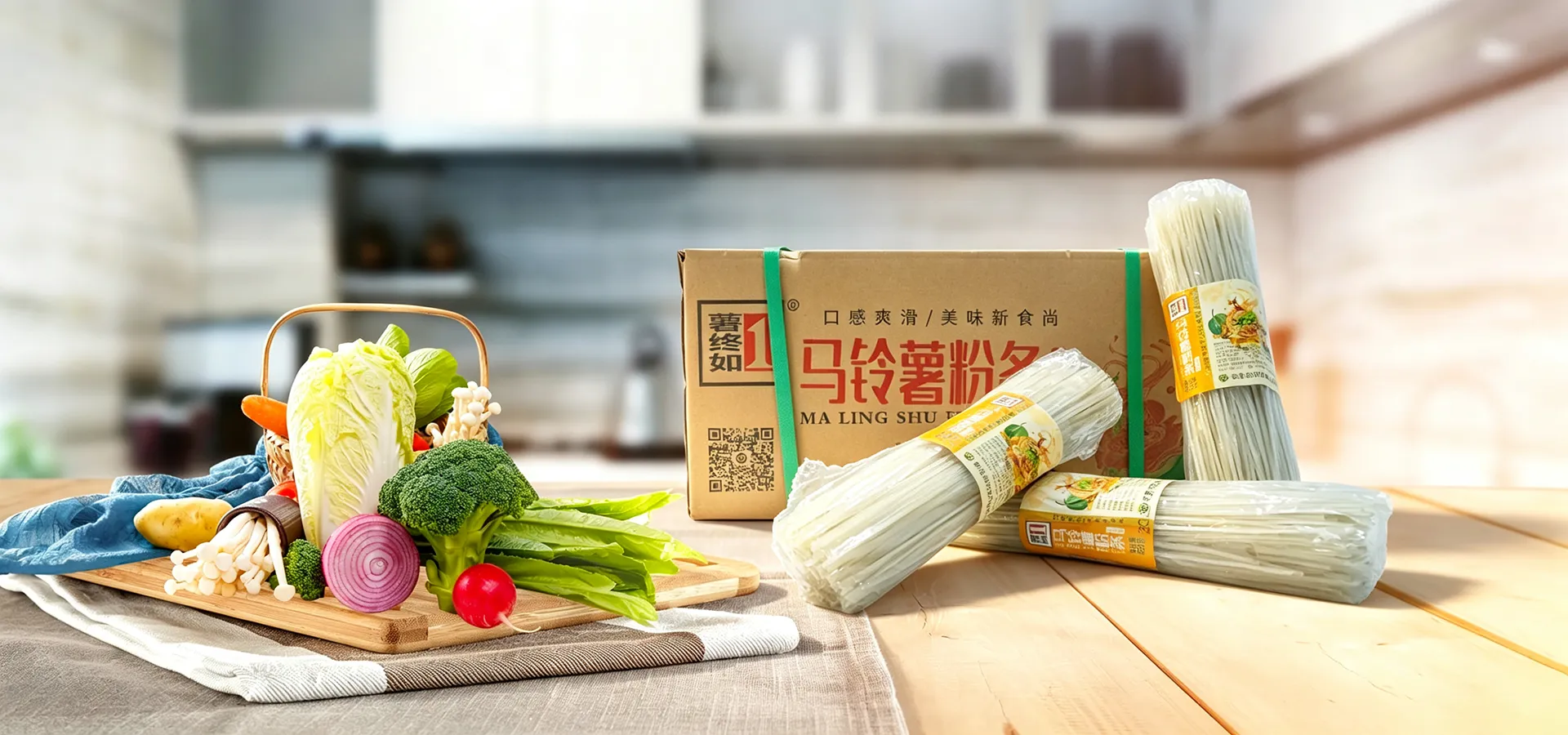 Chinese fabrikant van zoete aardappel- en yamnoedels Chinese fabrikant van zoete aardappel- en yamnoedels